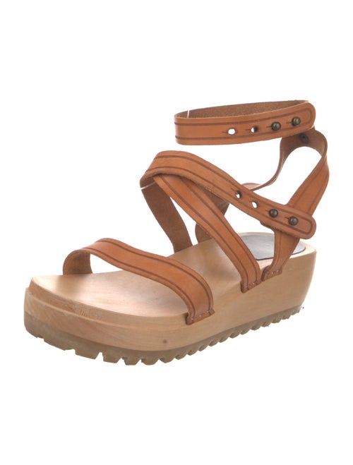 Swedish Hasbeens Leather Sandals