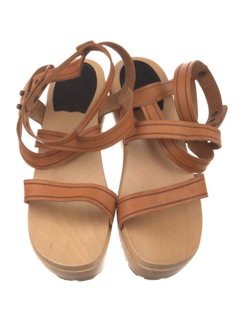 Swedish Hasbeens Leather Sandals