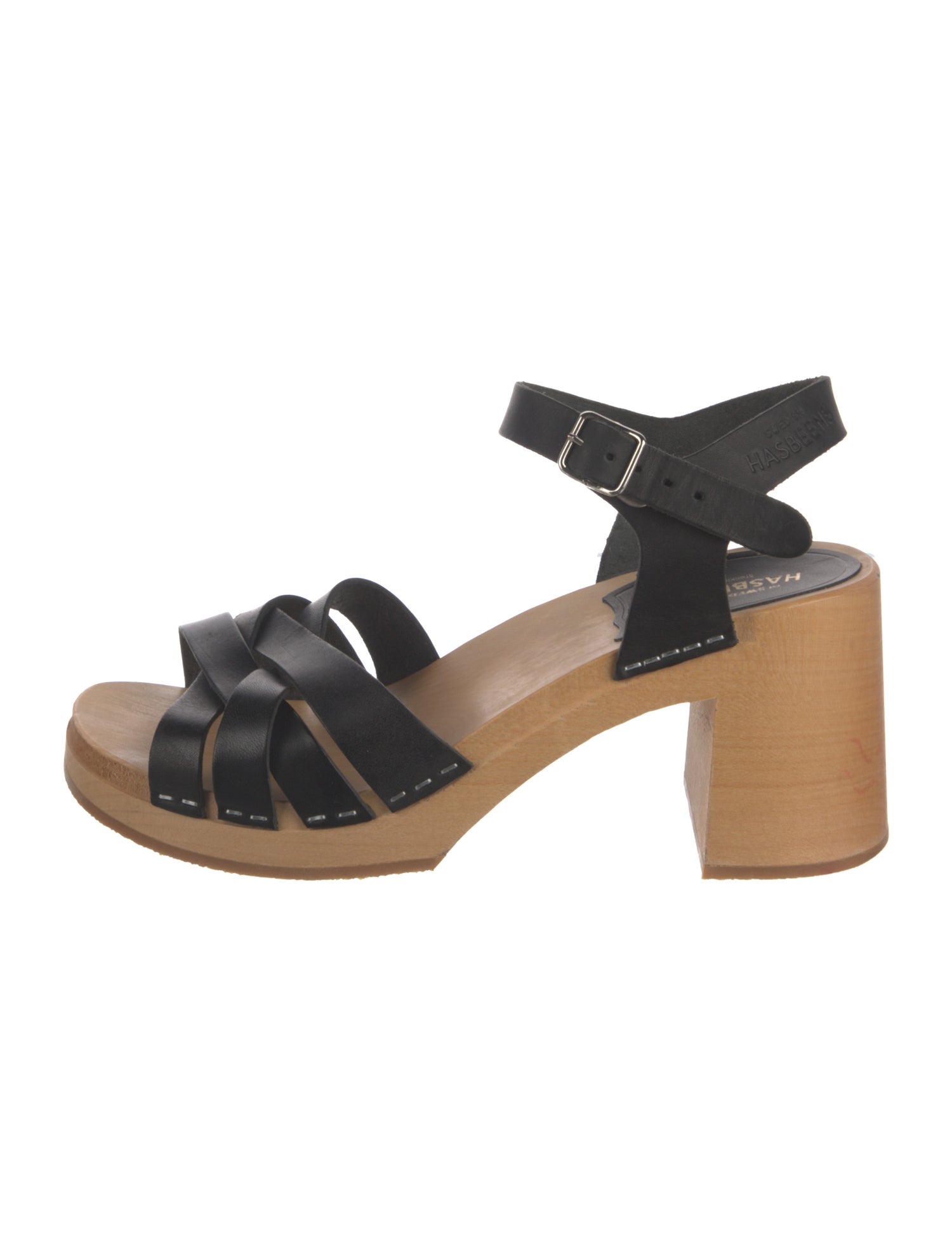 Swedish Hasbeens Leather Sandals