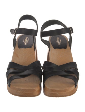 Swedish Hasbeens Leather Sandals