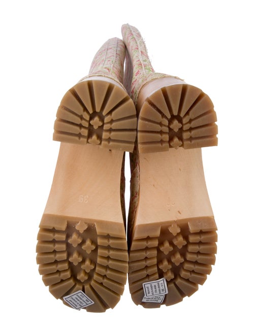 Swedish Hasbeens Floral Print Boots