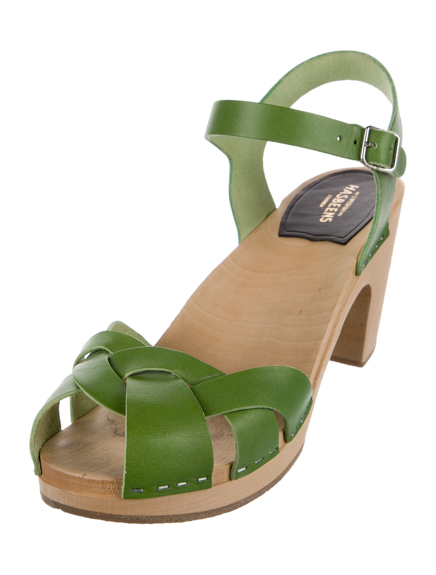 Swedish Hasbeens Leather Sandals