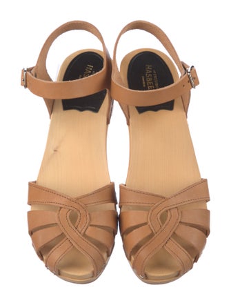 Swedish Hasbeens Leather Sandals