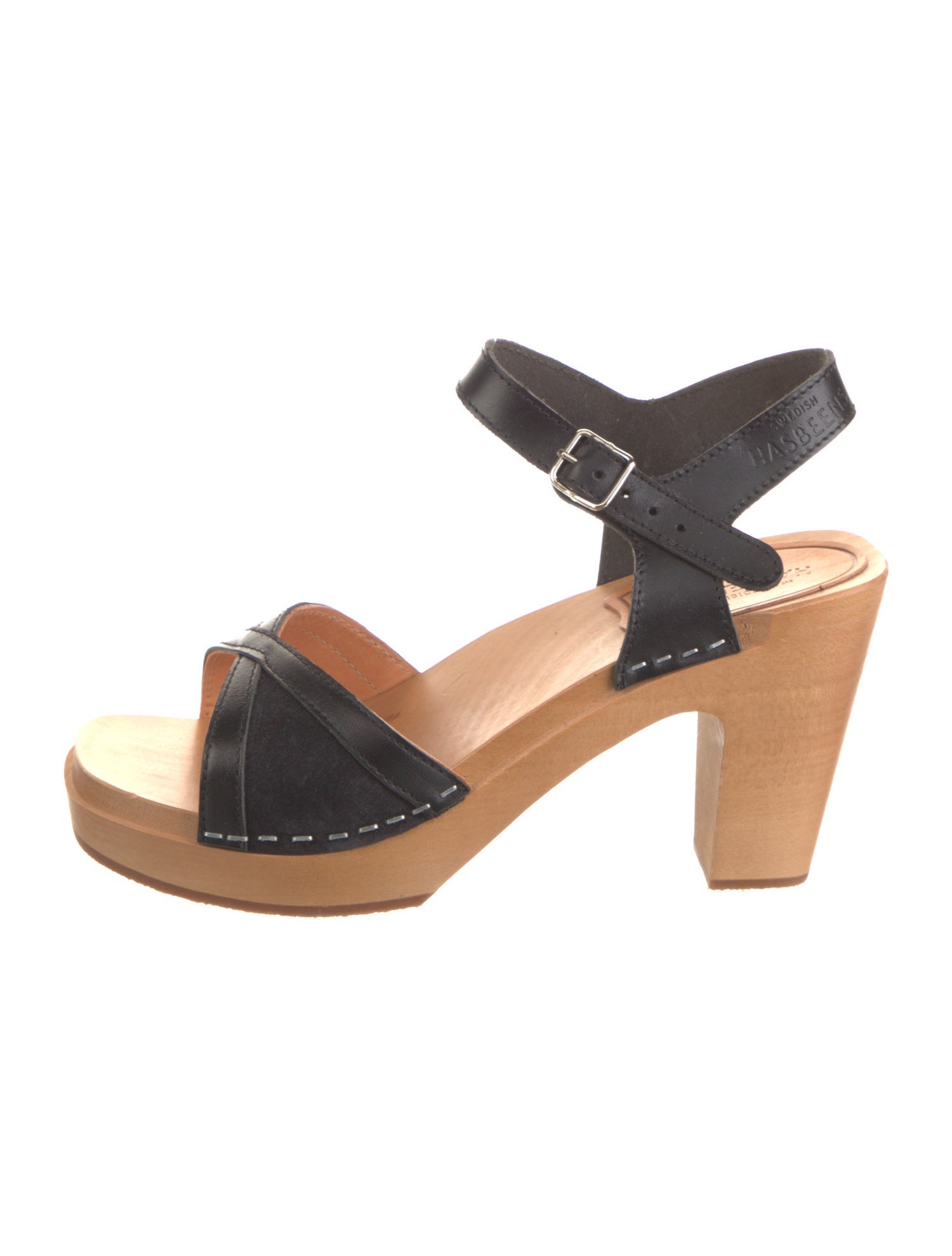Swedish Hasbeens Leather Sandals