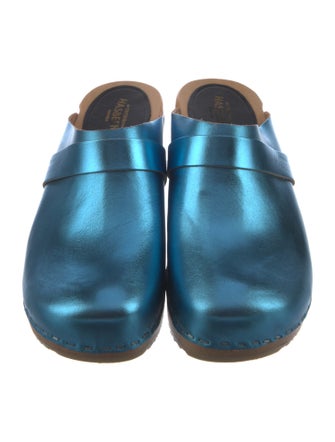 Swedish Hasbeens Leather Mules