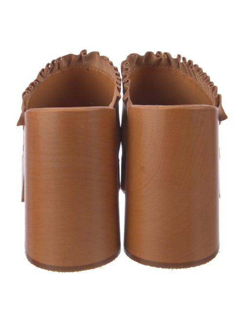 Swedish Hasbeens Leather Mules