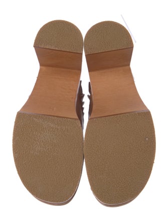 Swedish Hasbeens Leather Mules