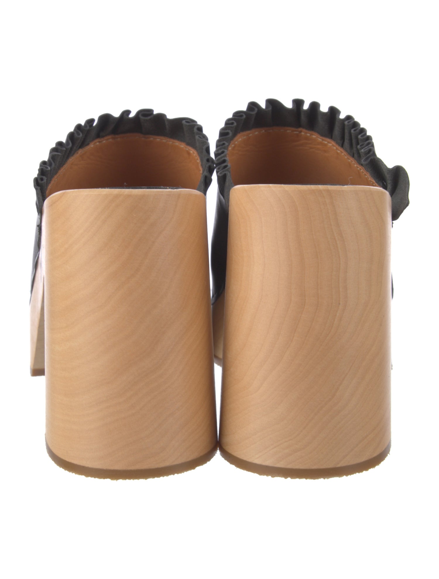 Swedish Hasbeens Leather Mules