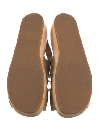 Swedish Hasbeens Suede Slingback Sandals