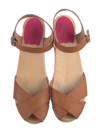 Swedish Hasbeens Leather Sandals
