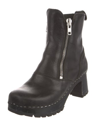 Swedish Hasbeens Leather Chelsea Boots