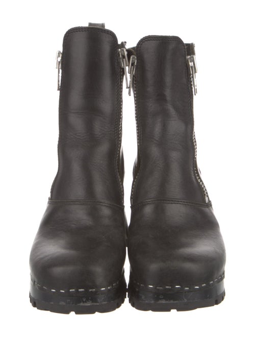 Swedish Hasbeens Leather Chelsea Boots