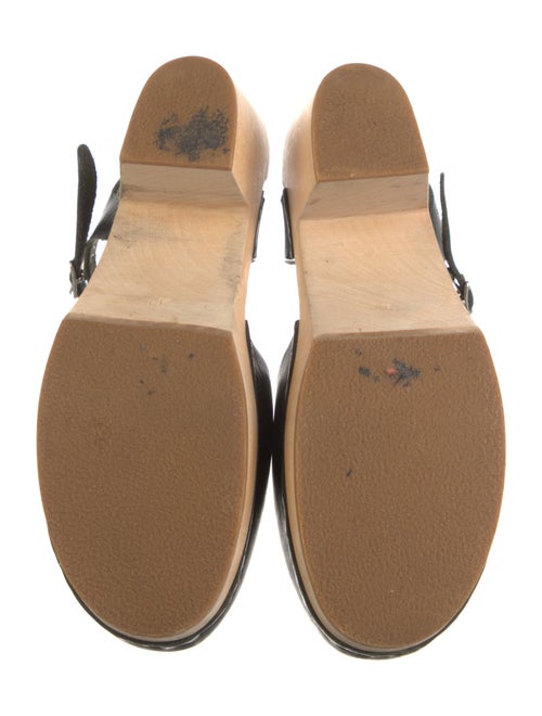 Swedish Hasbeens Leather Slingback Pumps