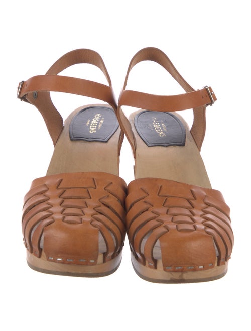 Swedish Hasbeens Leather Sandals