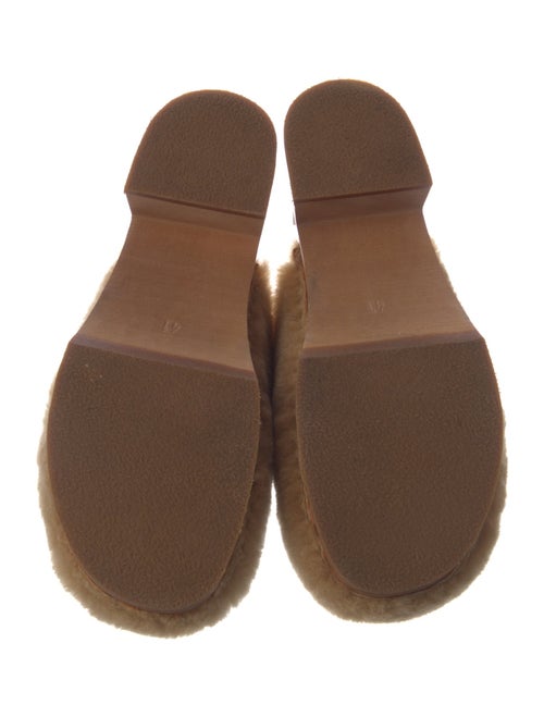 Swedish Hasbeens Shearling Mules