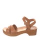 Swedish Hasbeens Leather Slingback Sandals