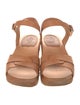 Swedish Hasbeens Leather Slingback Sandals
