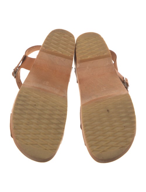 Swedish Hasbeens Leather Slingback Sandals