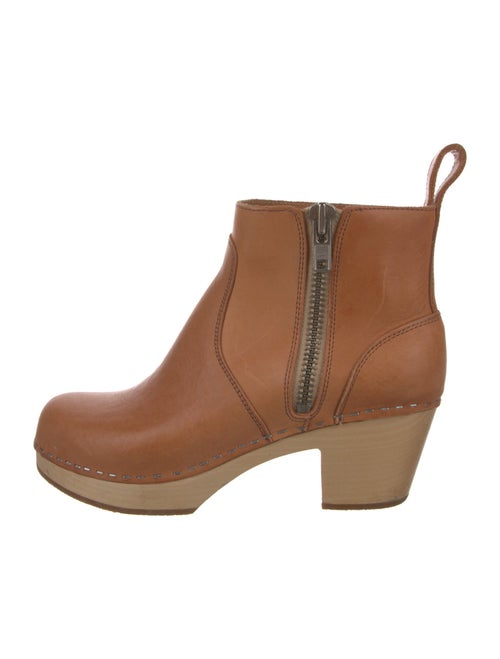 Swedish Hasbeens Leather Chelsea Boots