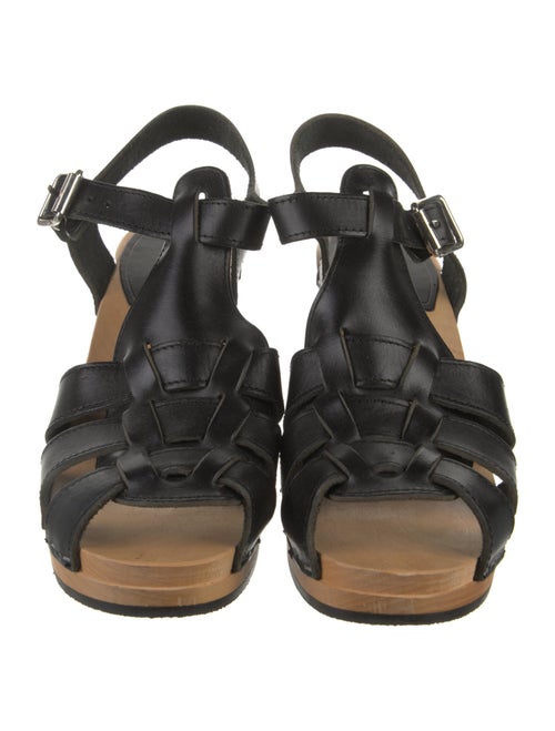 Swedish Hasbeens Leather Sandals