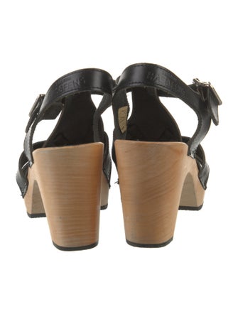 Swedish Hasbeens Leather Sandals