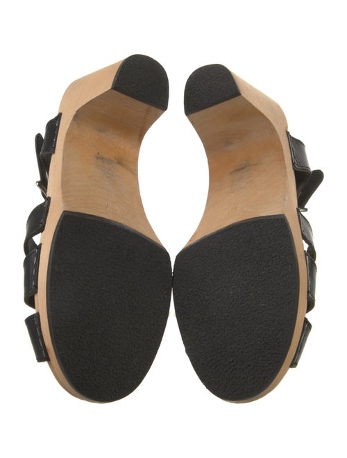 Swedish Hasbeens Leather Sandals