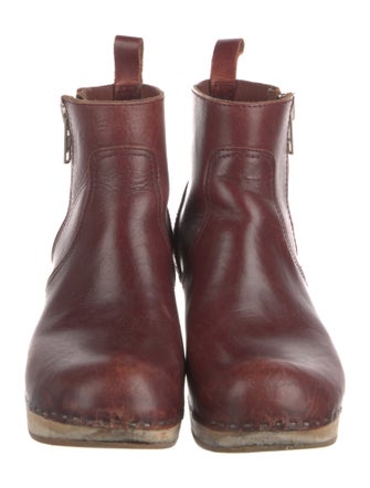 Swedish Hasbeens Leather Chelsea Boots