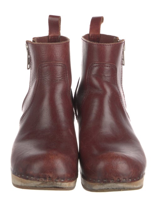 Swedish Hasbeens Leather Chelsea Boots