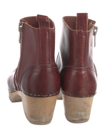 Swedish Hasbeens Leather Chelsea Boots