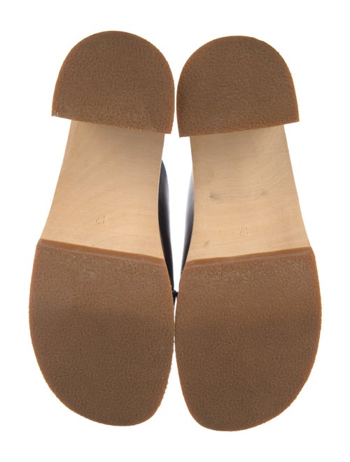 Swedish Hasbeens Leather Slides