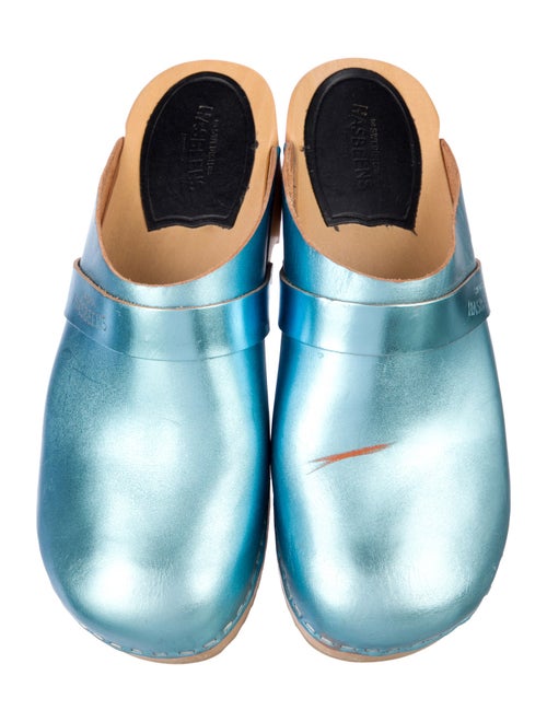 Swedish Hasbeens Leather Mules