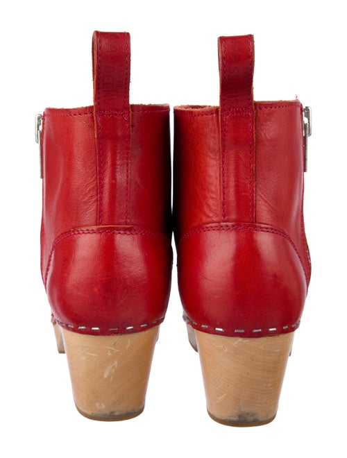 Swedish Hasbeens Leather Western Boots
