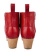 Swedish Hasbeens Leather Western Boots