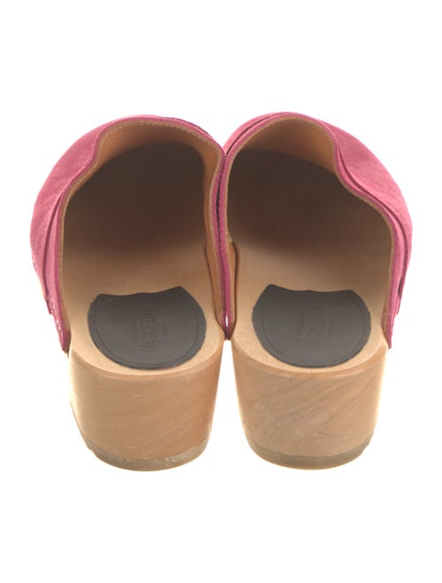 Swedish Hasbeens Suede Mules