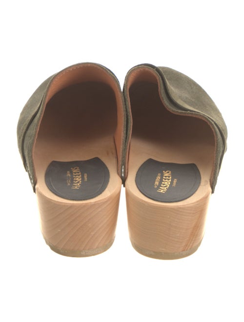 Swedish Hasbeens Suede Mules