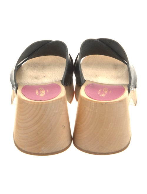 Swedish Hasbeens Leather Slides