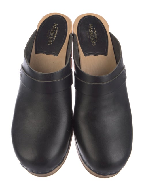 Swedish Hasbeens Leather Mules