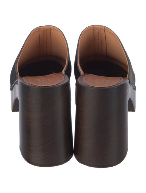 Swedish Hasbeens Leather Mules