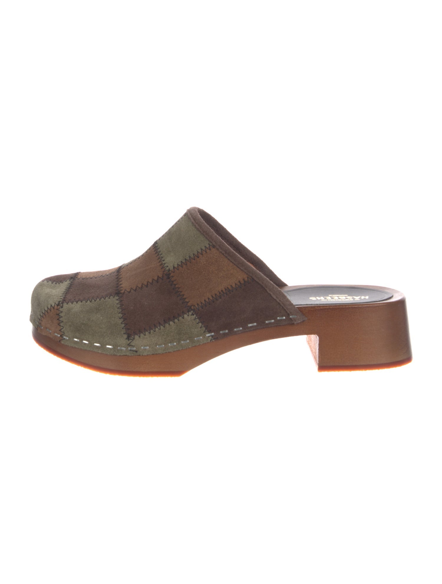 Swedish Hasbeens Leather Mules