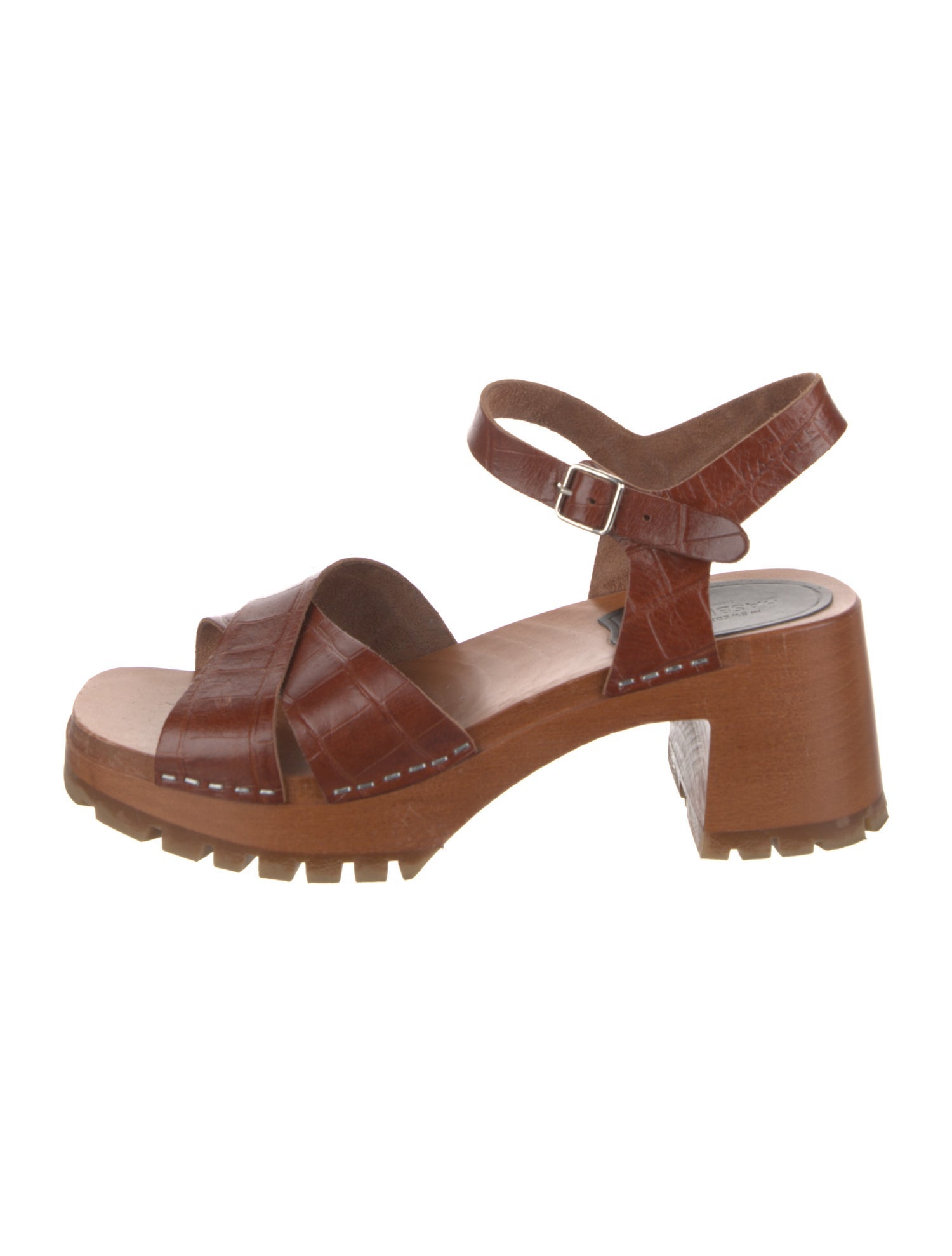 Swedish Hasbeens Leather Sandals