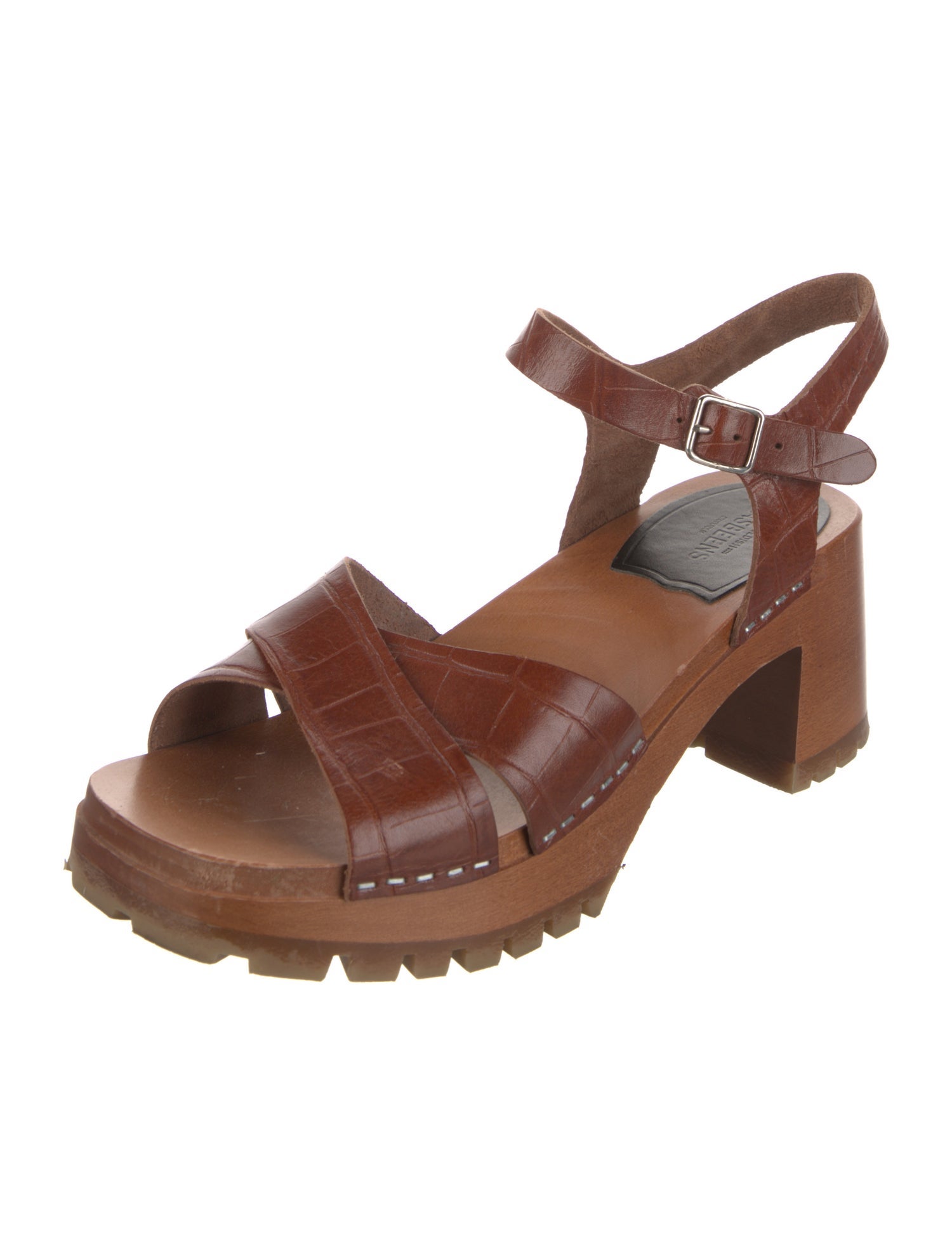 Swedish Hasbeens Leather Sandals