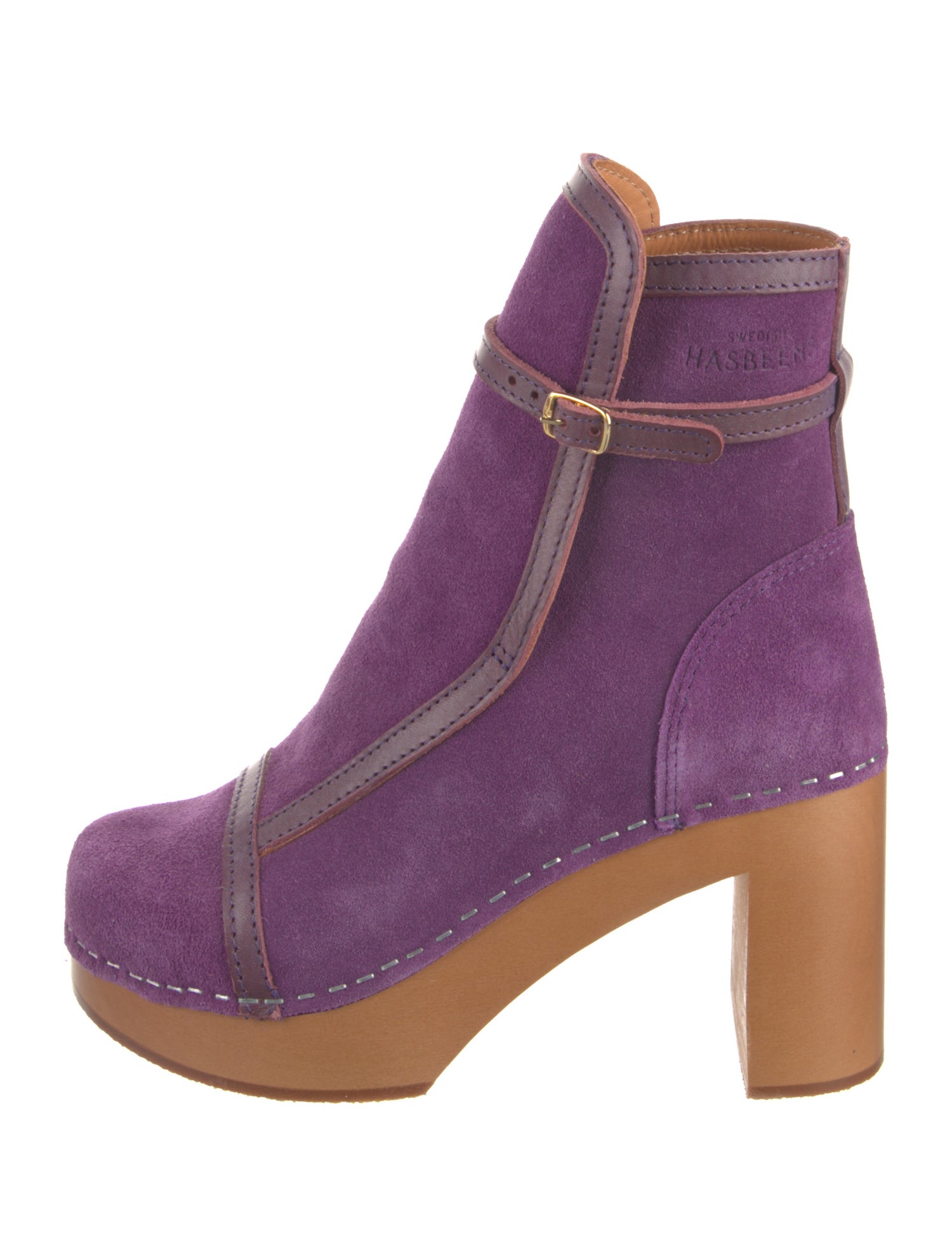 Swedish Hasbeens Suede Boots