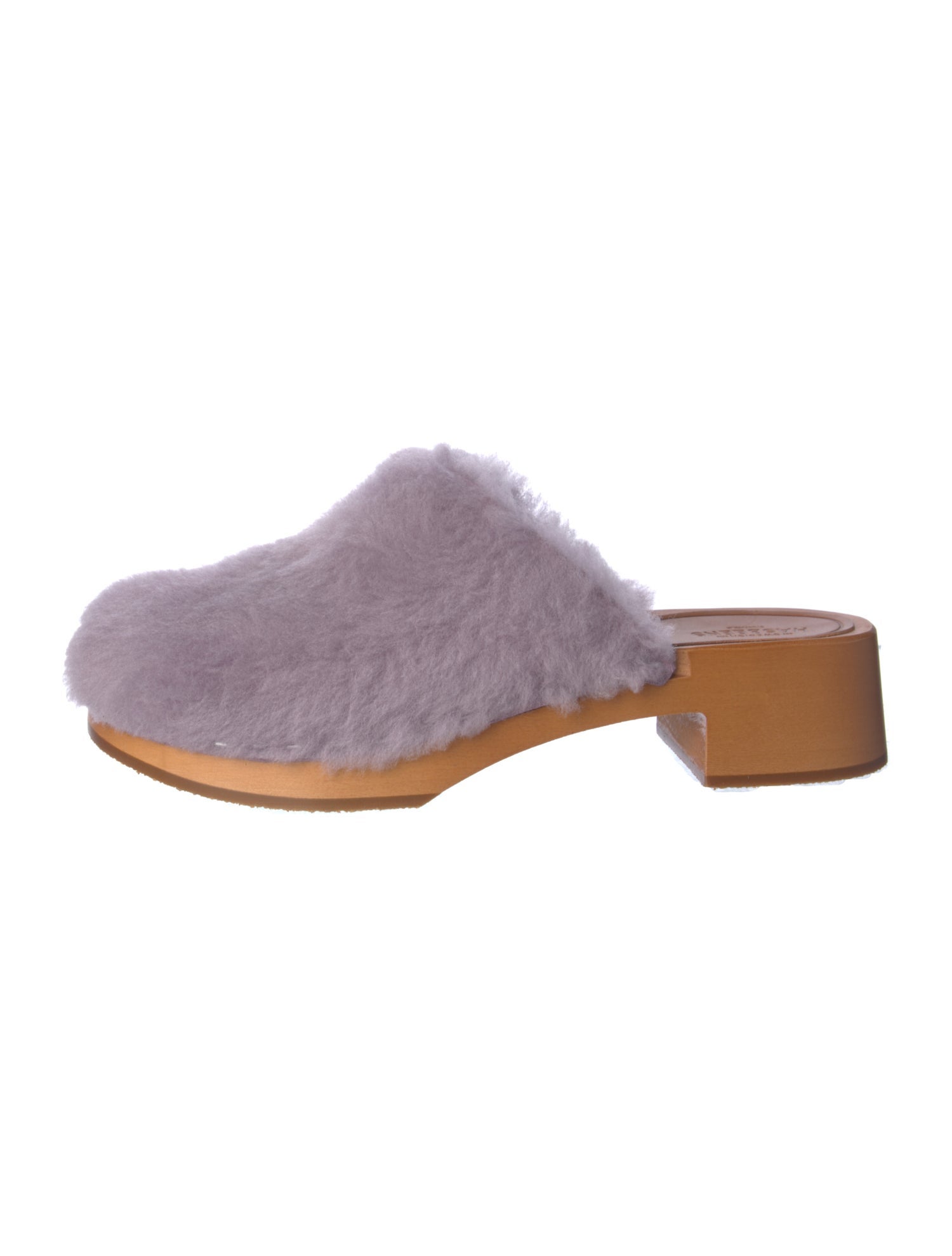 Swedish Hasbeens Shearling Mules w/ Tags