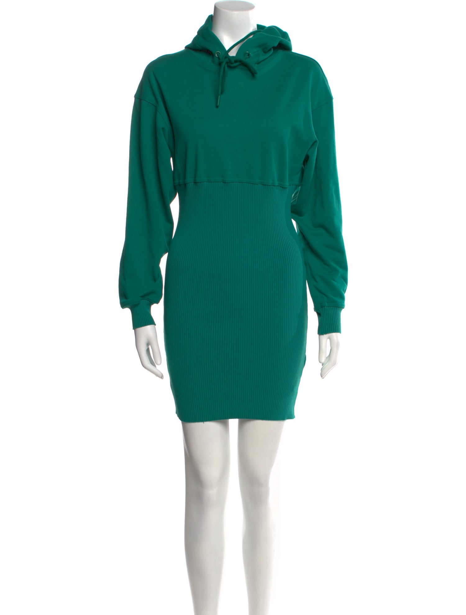 Hervé by Hervé Léger Mock Neck Mini Dress