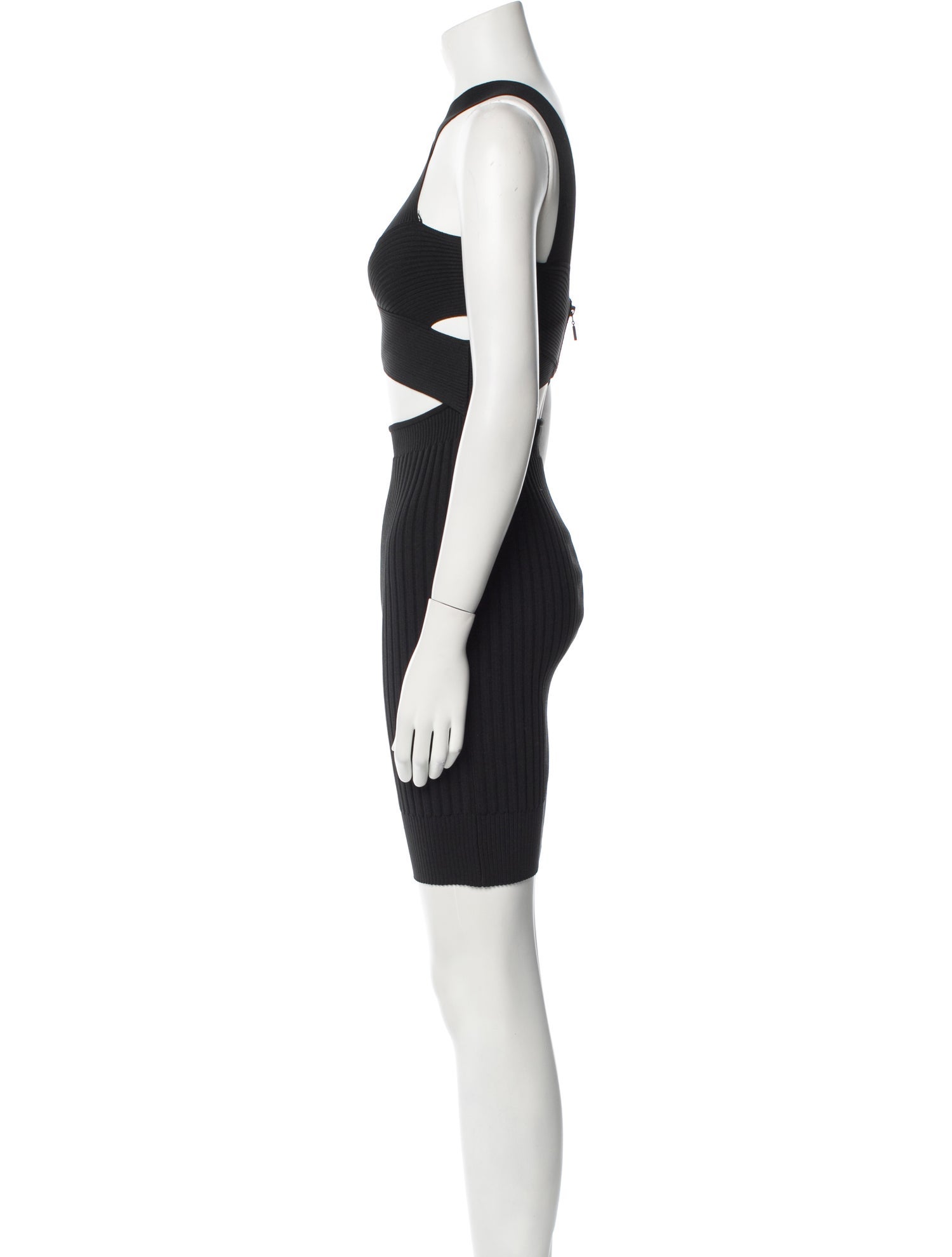 Hervé by Hervé Léger Halterneck Mini Dress
