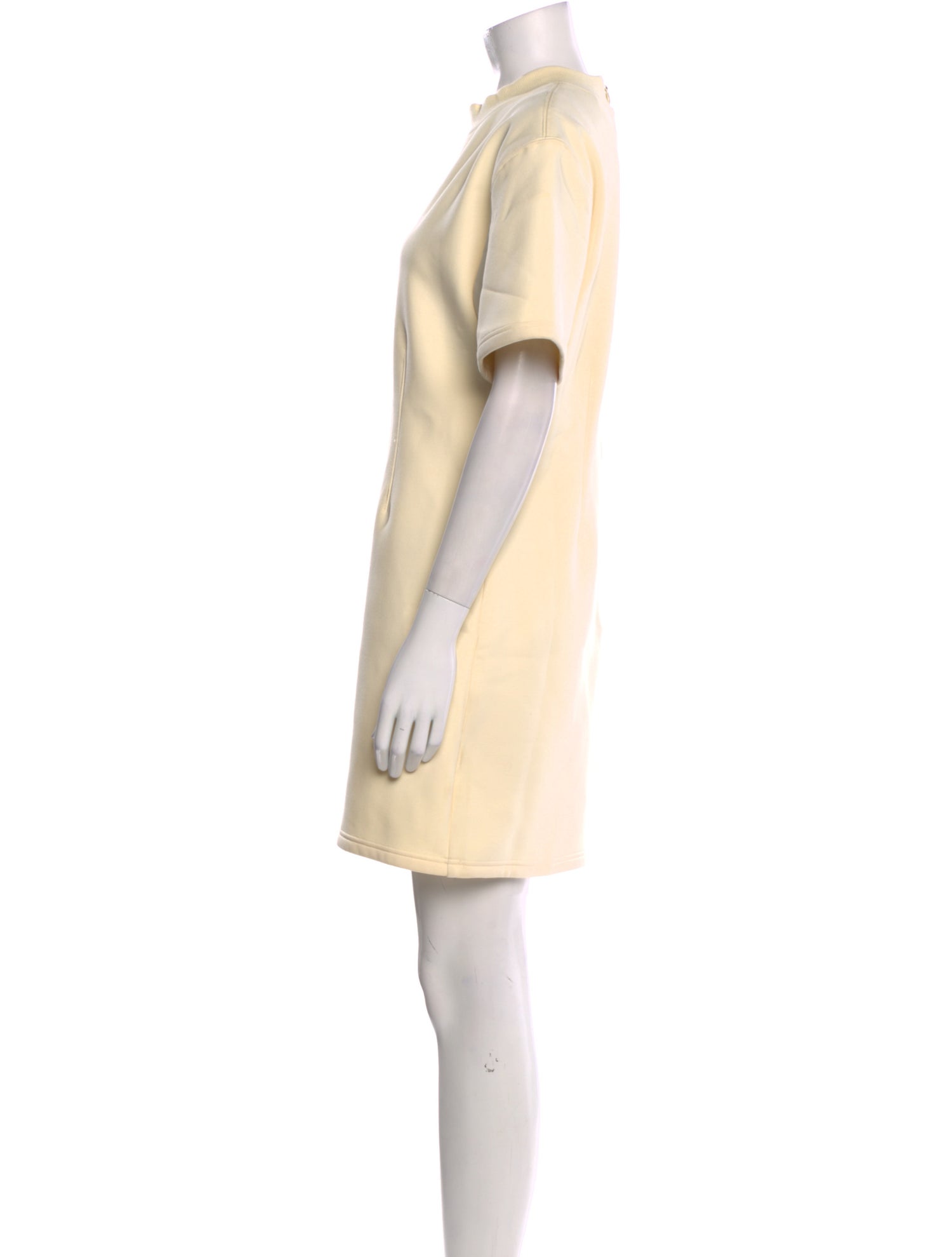 Hervé by Hervé Léger Mock Neck Mini Dress
