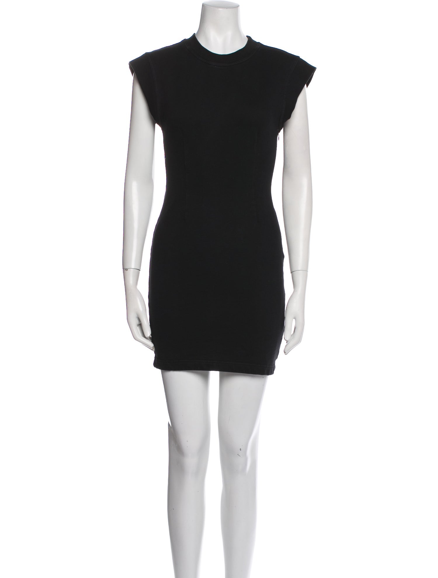 Hervé by Hervé Léger Crew Neck Mini Dress