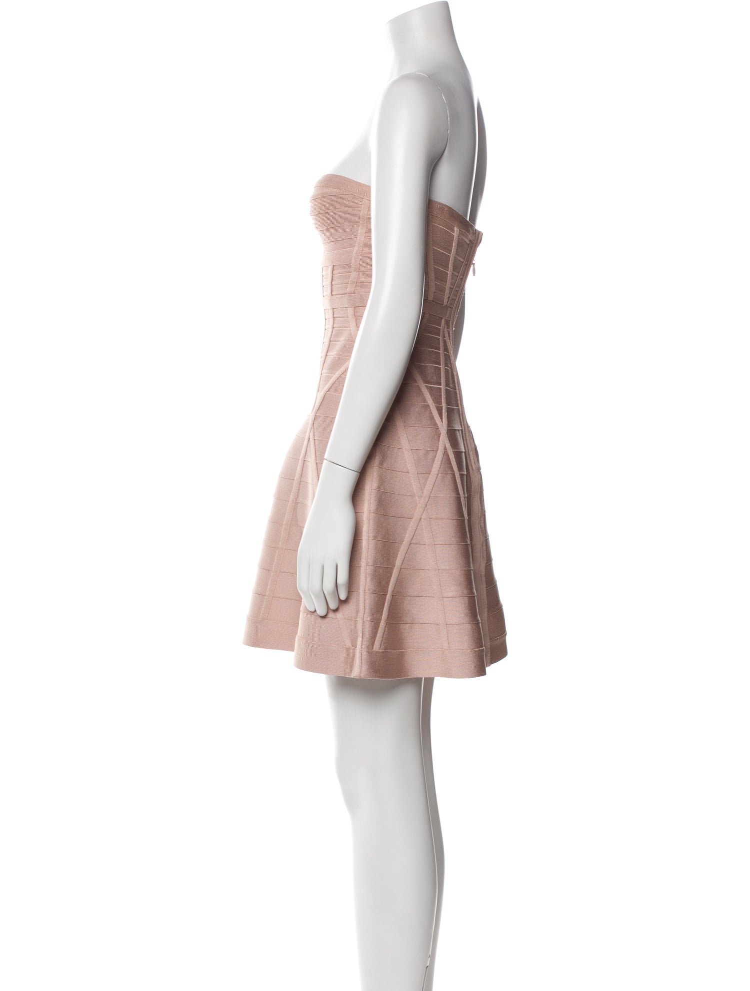 Hervé by Hervé Léger Strapless Mini Dress