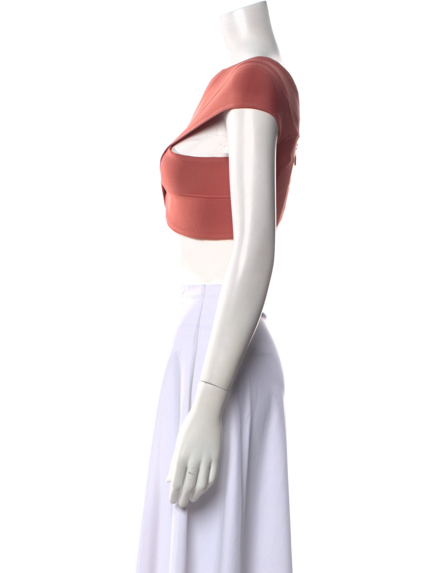 Hervé by Hervé Léger Strapless Crop Top w/ Tags