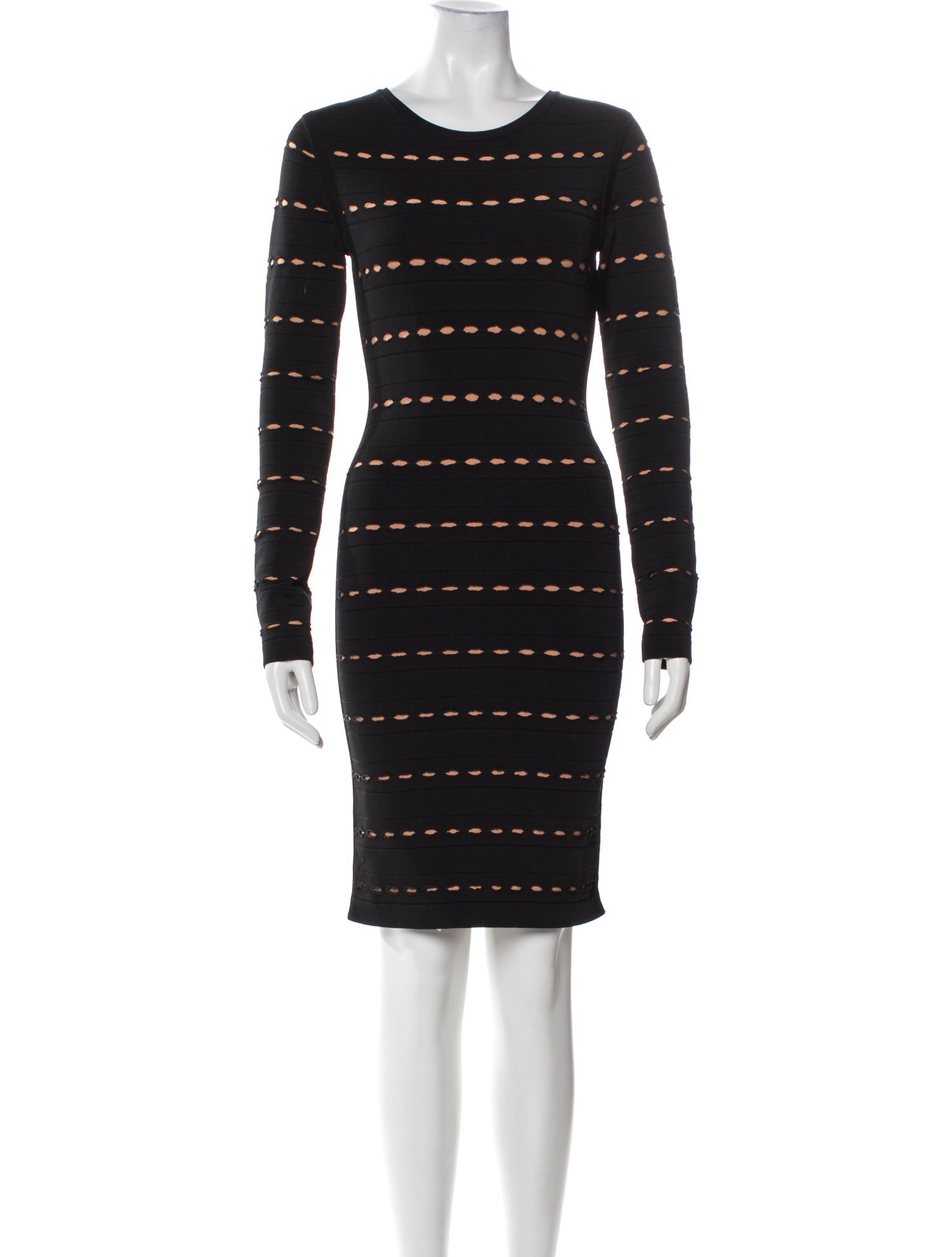 Hervé by Hervé Léger Striped Mini Dress w/ Tags